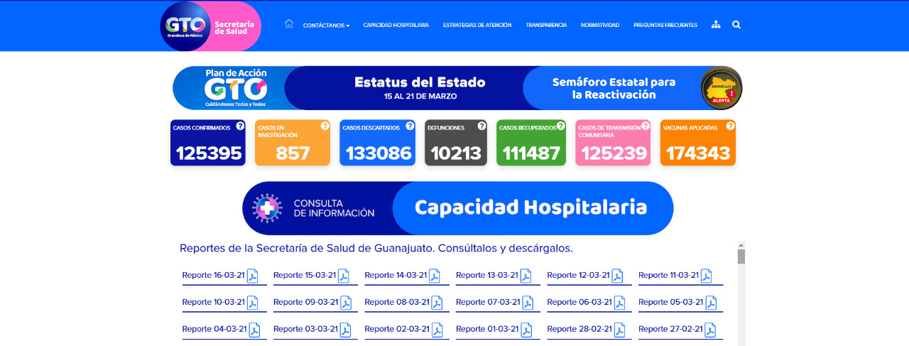 TV4 Noticias Guanajuato | SSG incluye información de vacunación en su ...