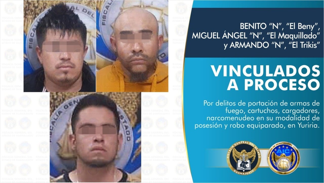 TV4 Noticias Guanajuato | Los vinculan a proceso