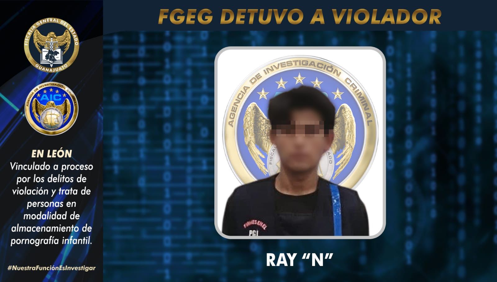 TV4 Noticias Guanajuato | Lo vinculan a proceso por violación y ...