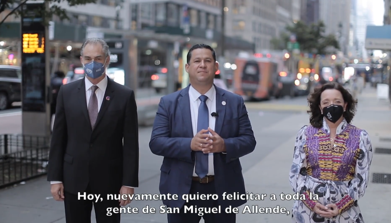 TV4 Noticias Guanajuato | Gobernador reconoce esfuerzo de sanmiguelenses