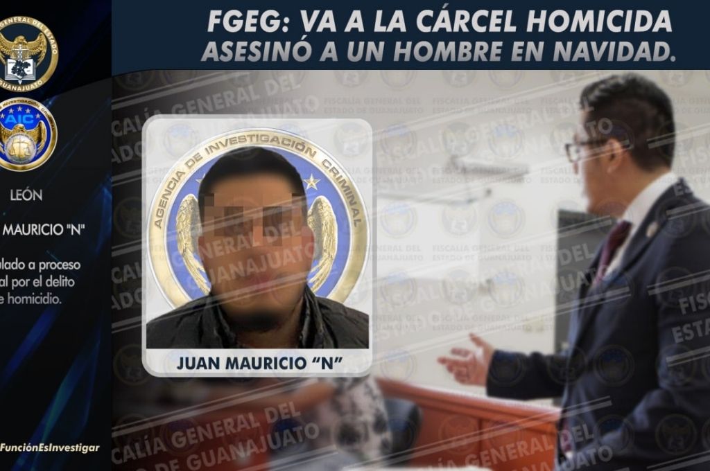 TV4 Noticias Guanajuato | Vinculan a proceso a hombre por asesinato en ...