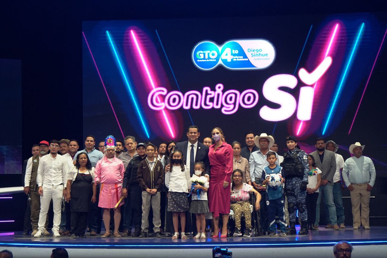 TV4 Noticias Guanajuato | Felicitan a Diego Sinhue por su 4to Informe ...
