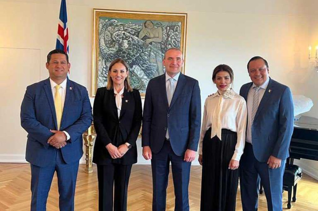 TV4 Noticias Guanajuato | Se reúne Diego Sinhue con Presidente de Islandia