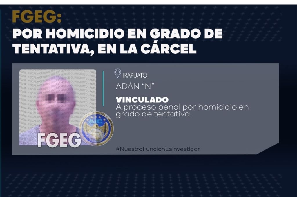 TV4 Noticias Guanajuato | Vinculan a proceso a hombre por dar orden de ...