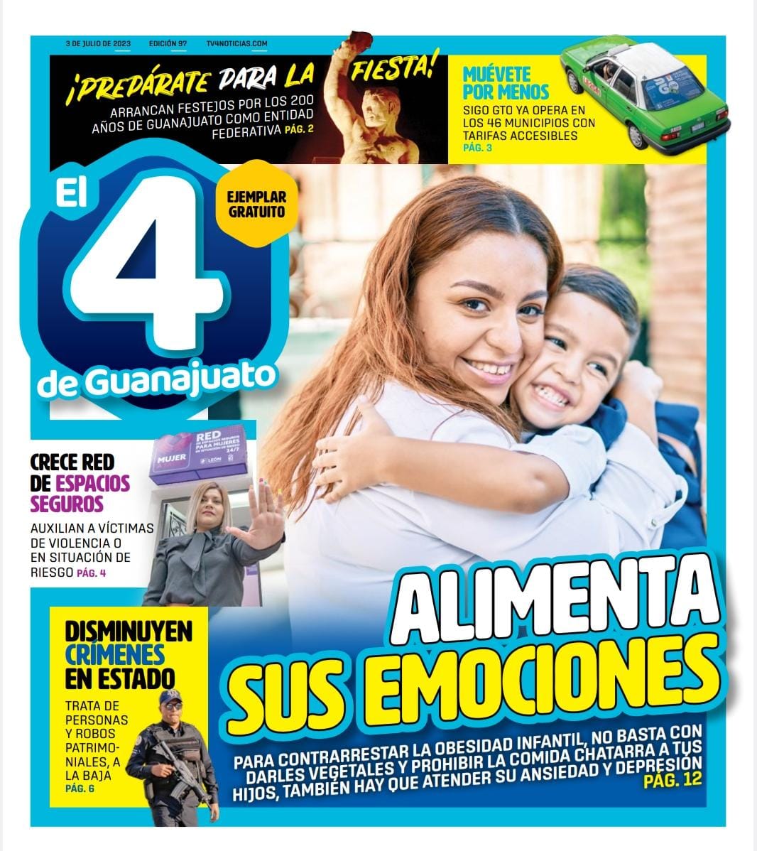 TV4 Noticias Guanajuato | 3 de julio