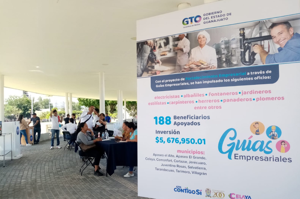TV4 Noticias Guanajuato | Entregan equipamiento productivo a ...