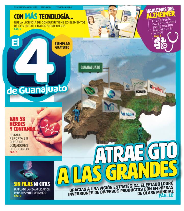 TV4 Noticias Guanajuato | 25 de septiembre