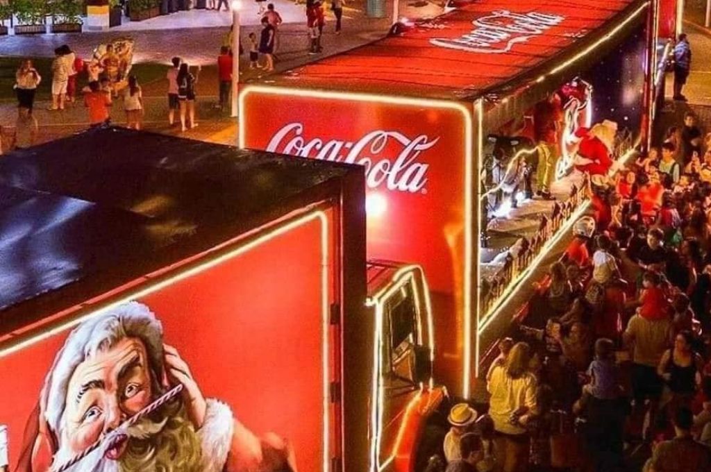 TV4 Noticias Guanajuato Regresa Caravana navide a de Coca Cola