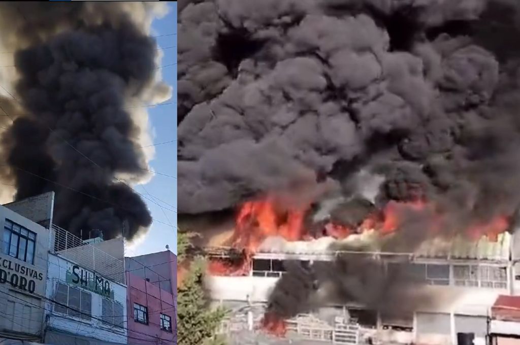 TV4 Noticias Guanajuato | Terrible incendio se registra en bodega de la ...