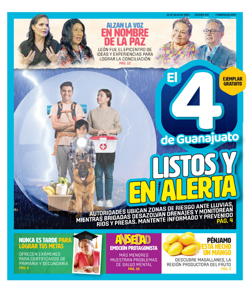 TV4 Noticias Guanajuato | 15 de julio