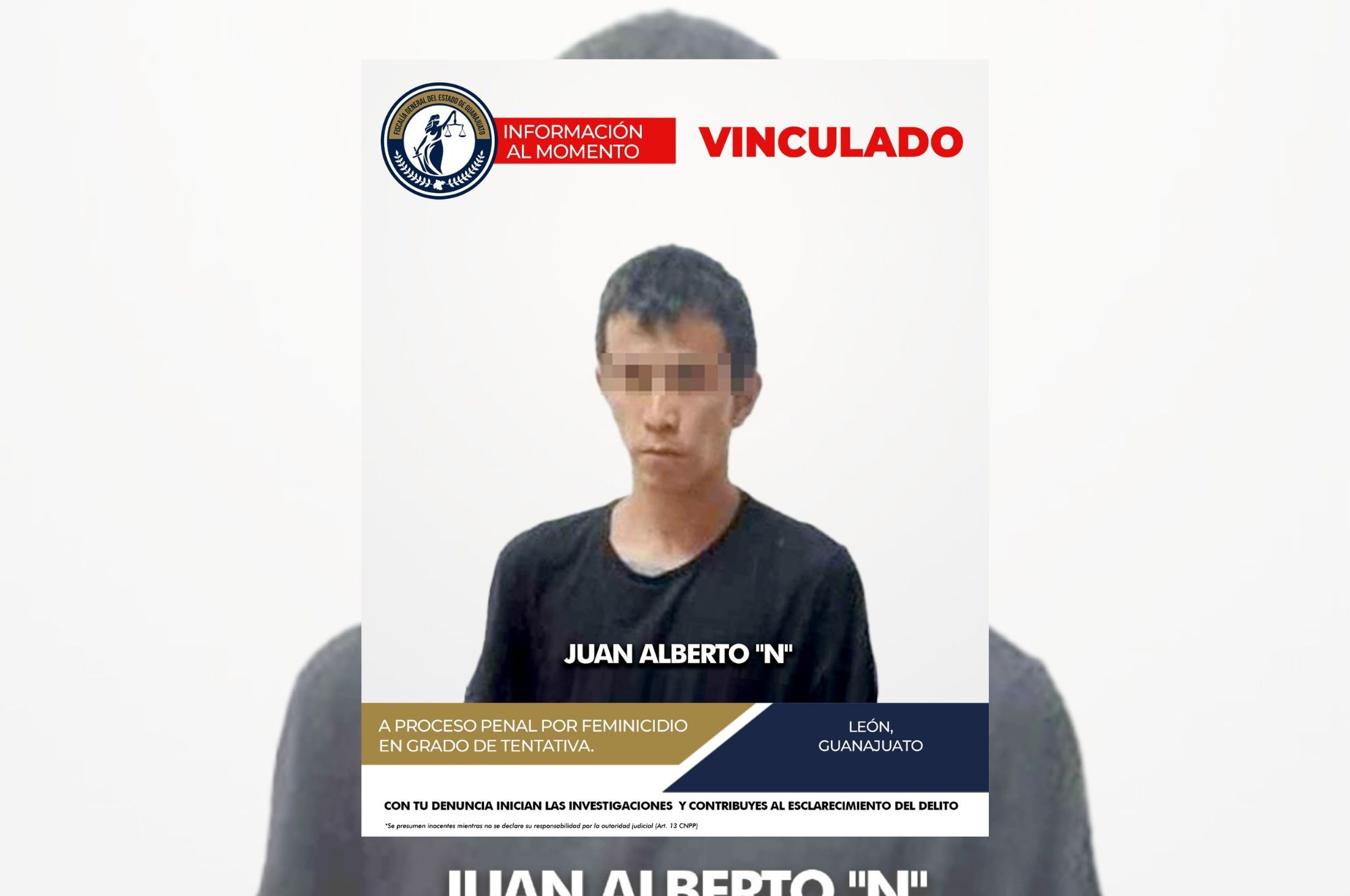 TV4 Noticias Guanajuato | Vinculan a proceso por Intento de feminicidio ...