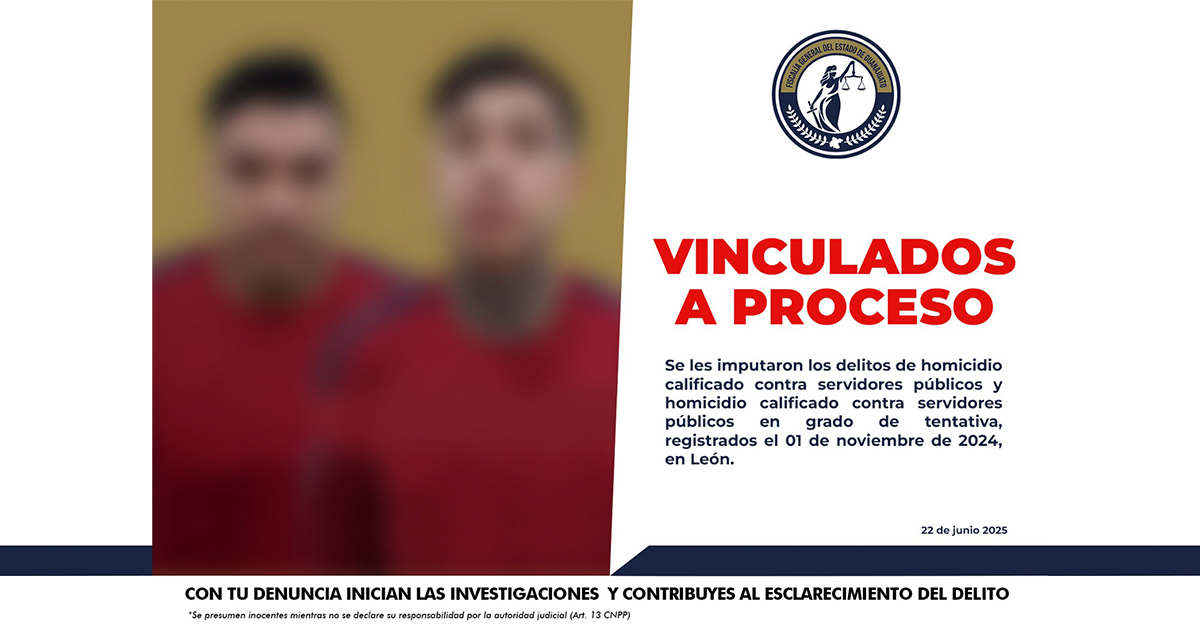 TV4 Noticias Guanajuato | Vinculan a proceso a presuntos asesinos de ...