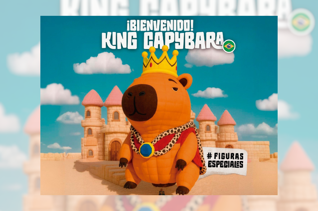 Tv4 Rey TV4 Noticias Guanajuato | Llega ‘King Capybara’ al FIG inspirado en el ...