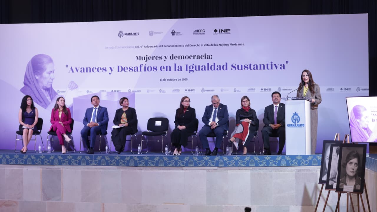 TV4 Noticias Guanajuato | Conmemoran logro histórico de las Mujeres