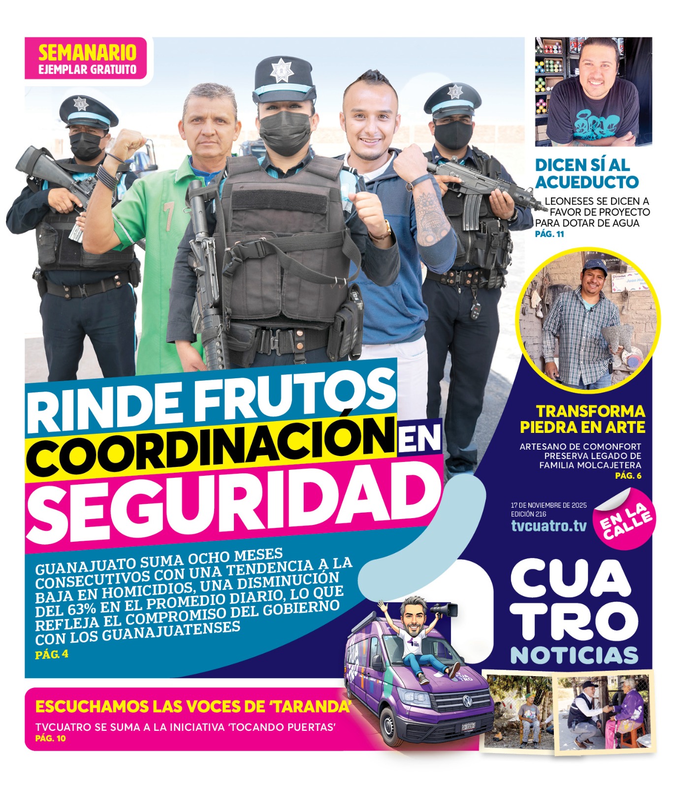 TV4 Noticias Guanajuato | 17 de noviembre