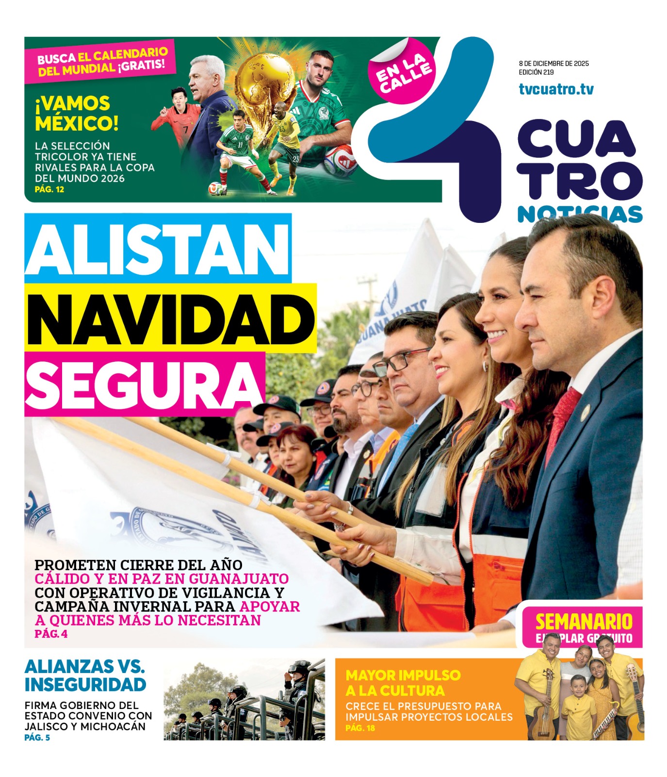 TV4 Noticias Guanajuato | 8 de diciembre